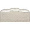 Safavieh Home Collection Sephina White Rattan Headboard (Queen)(Antique / Grey)