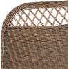 Safavieh Home Collection Sephina White Rattan Headboard (Queen)(Brown / Multi)