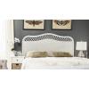 Safavieh Home Collection Sephina White Rattan Headboard (Queen)(White)