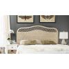 Safavieh Home Collection Sephina White Rattan Headboard (Queen)(White Washed)