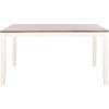 Safavieh Home Collection Silio White Rectangle Dining Table(White / Natural)