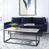 Safavieh Home Collection Vanna Walnut Lift-Top Coffee Table(White / Grey)