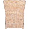 Safavieh Home Collection Ventura Brown and White Washed Arm Chair(White/White Washed)