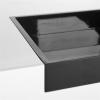 Safavieh Home Collection Wesley Coffee Table, White/Black, 35.4 in x 35.4 in x 11.8 in