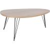 Safavieh Home Collection Wynton Oak and Black Coffee Table(Oak / Black)