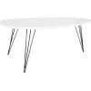 Safavieh Home Collection Wynton Oak and Black Coffee Table(White / Black)