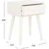 Safavieh Home Lyle Modern Slate Grey Accent Table(Antique / White)