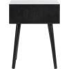 Safavieh Home Lyle Modern Slate Grey Accent Table(Black)