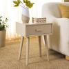Safavieh Home Lyle Modern Slate Grey Accent Table(Sand)