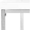 Safavieh Home Malone Glam White and Chrome Coffee Table(White / Chrome)