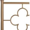 Safavieh Home Morris Moroccan Antique Gold Bed, Full(Antique Gold)