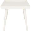 Safavieh Home Nonie Modern Slate Grey Tray Top Coffee Table(Vintage White)