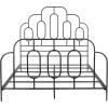 Safavieh Home Paloma Retro Black Bed, Full(Black)