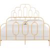 Safavieh Home Paloma Retro Black Bed, Full(Gold)