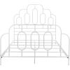 Safavieh Home Paloma Retro Black Bed, Full(White)