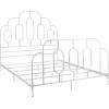 Safavieh Home Paloma Retro Black Bed, Full(White)