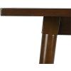 Safavieh Home Tia Modern Antique White Dining Table(Walnut)