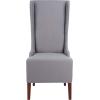 Safavieh Mercer Collection Becall Dining Chair, Artic Grey(Artic Grey)