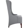 Safavieh Mercer Collection Becall Dining Chair, Artic Grey(Artic Grey)