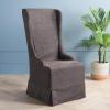 Safavieh Mercer Collection Becall Dining Chair, Artic Grey(Grey)