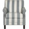Safavieh Mercer Collection Charles Beige Linen Club Chair(Grey / White)