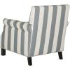 Safavieh Mercer Collection Charles Beige Linen Club Chair(Grey / White)