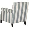 Safavieh Mercer Collection Charles Beige Linen Club Chair(Grey / White)