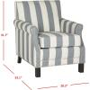 Safavieh Mercer Collection Charles Beige Linen Club Chair(Grey / White)