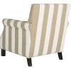 Safavieh Mercer Collection Charles Beige Linen Club Chair(Olive / White)