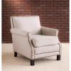 Safavieh Mercer Collection Charles Beige Linen Club Chair(beige)
