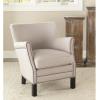 Safavieh Mercer Collection Connie Beige Linen Club Chair(grey)
