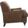 Safavieh Mercer Collection Ella Brown Club Chair(Brown)