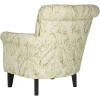 Safavieh Mercer Collection Margaret Ivory Floral Cotton Club Chair(Green)
