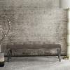 Safavieh Mercer Collection Randy Beige Linen Bench(Mushroom)