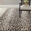Martha Stewart x SAFAVIEH Area Rug Collection – 2’6″ x 4’3″, Sharkey Gray, Handmade Wool & Viscose, Ideal for Living Room, Bedroom, Foyer, Accent Space (MSR3621D)(Sequoia Brown)