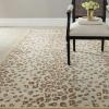 Martha Stewart x SAFAVIEH Area Rug Collection – 2’6″ x 4’3″, Sharkey Gray, Handmade Wool & Viscose, Ideal for Living Room, Bedroom, Foyer, Accent Space (MSR3621D)(Horizon Sandbag)