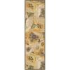 Martha Stewart x SAFAVIEH Area Rug Collection – 4′ x 6′, Red, Handmade Wool, Ideal for Living Room, Foyer, Bedroom, Accent Space (MSR4872A)(Gold)