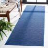 Martha Stewart x SAFAVIEH Area Rug Collection – 4′ x 6′, Red, Sisal & Jute, Farmhouse Style, Ideal for Living Room, Foyer, Bedroom, Accent Space (MSR9501Q)(Blue)
