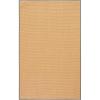 Martha Stewart x SAFAVIEH Area Rug Collection – 4′ x 6′, Red, Sisal & Jute, Farmhouse Style, Ideal for Living Room, Foyer, Bedroom, Accent Space (MSR9501Q)(Natural/Navy)
