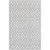 Martha Stewart x SAFAVIEH Area Rug Collection – 5′ x 7′, Green & Ivory, Cotton, Ideal for Living Room, Bedroom, Office, Dining Space (MSR421Y)(Silver/Grey)