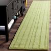 Martha Stewart x SAFAVIEH Area Rug Collection – 5′ x 8′, Fossil, Handmade Wool, Ideal for Living Room, Bedroom, Office, Dining Space (MSR4619B)(Mossy Rock)