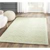 Martha Stewart x SAFAVIEH Area Rug Collection – 6′ Round, Oolong Tea Green, Handmade Wool & Viscose, Ideal for Living Room, Bedroom, Office, Dining Space (MSR3612B)(Milk Pail Green)