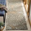 Martha Stewart x SAFAVIEH Area Rug Collection – 8′ x 10′, Saguaro, Handmade Wool, Ideal for Living Room, Bedroom, Office, Dining Space (MSR4542D)(Driftwood/Grey)