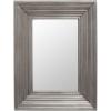 SAFAVIEH Couture Collection Kerry Silver Small 30″ x 40-inch Rectangle Wall Mirror