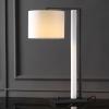 SAFAVIEH Couture Lighting Collection Katryna Black/White Alabaster 27-inch Table Lamp (LED Bulbs Included)