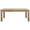 SAFAVIEH Couture Outdoor Patio Furniture Collection – Santa Cruz Coffee Table, Natural Eucalyptus Wood Slatted Top, Modern Outdoor Accent Table (CPT1016A)