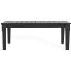 SAFAVIEH Couture Patio Martinique Natural Wood Outdoor Coffee Table(Black)
