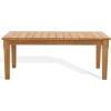 SAFAVIEH Couture Patio Martinique Natural Wood Outdoor Coffee Table(Natural Teak)