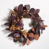 SAFAVIEH Home Collection 30-inch Decorative Artificial Magnolia Leaf & Fruit Wreath (Fully Assembled)