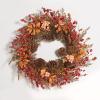 SAFAVIEH Home Collection 31-inch Decorative Artificial Berry & Coreopsis Wreath (Fully Assembled)